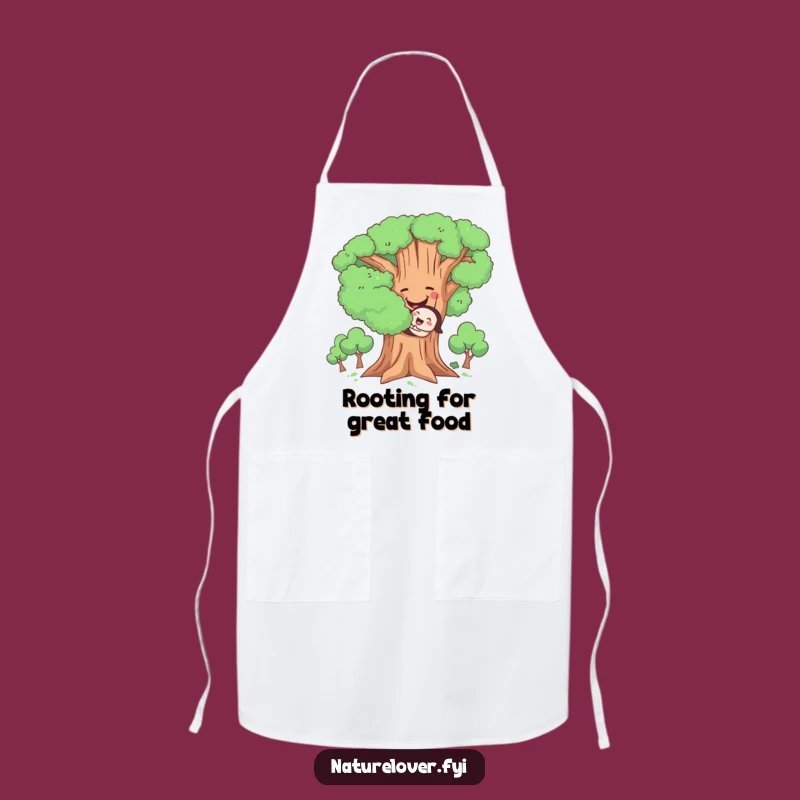 Funny Hugging Tree Apron: Garden with Joy and Nature's Embrace