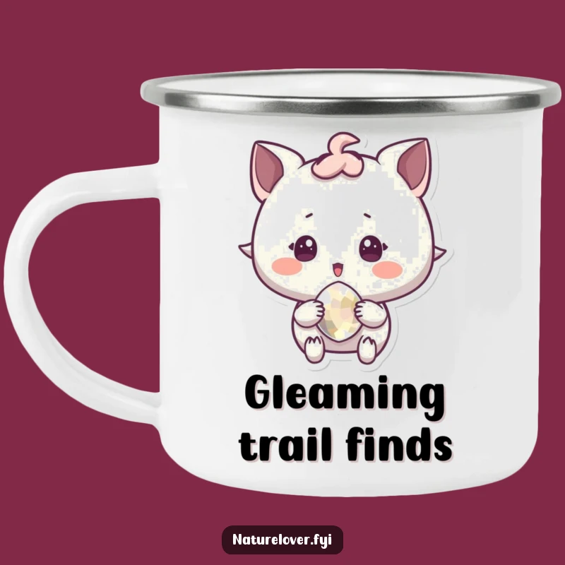Funny Sparkling Pebble Delight Camping Mug - Sip Your Joy