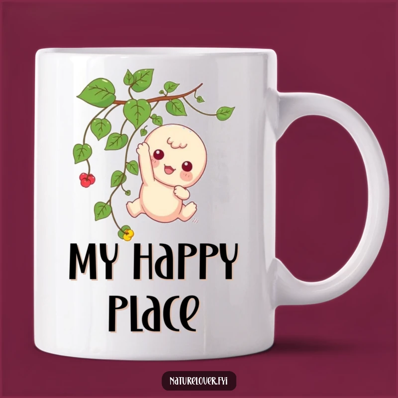 Funny Kawaii Vine Dweller Mug: Hilarious Gift for Playful Personalities