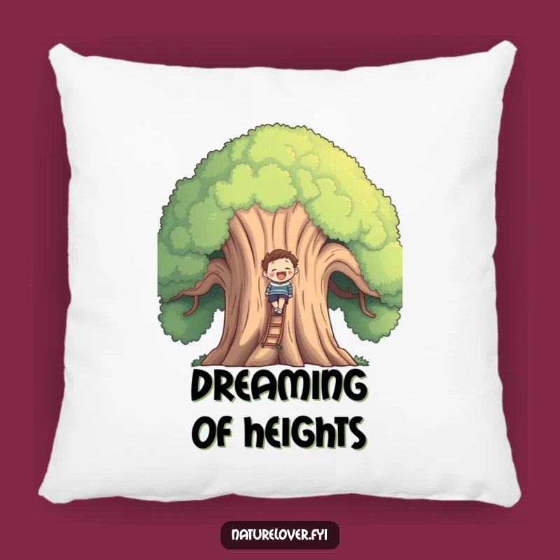 Funny Tree Hugger Pillow - Cozy Character, Perfect Funny Gift