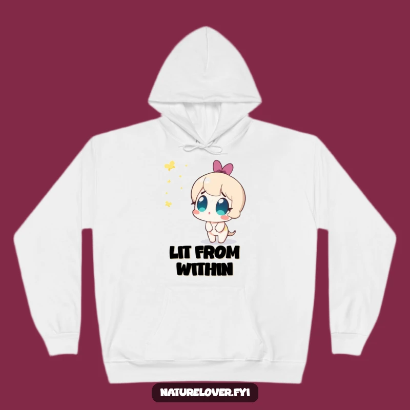 Cozy Funny Firefly Hoodie: Cute Character Amazed, Best Funny Gift for Night Owls