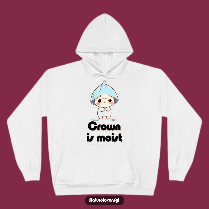 Funny Dewdrop Hat Hoodie - Comical Tiny Character Cozy Gift