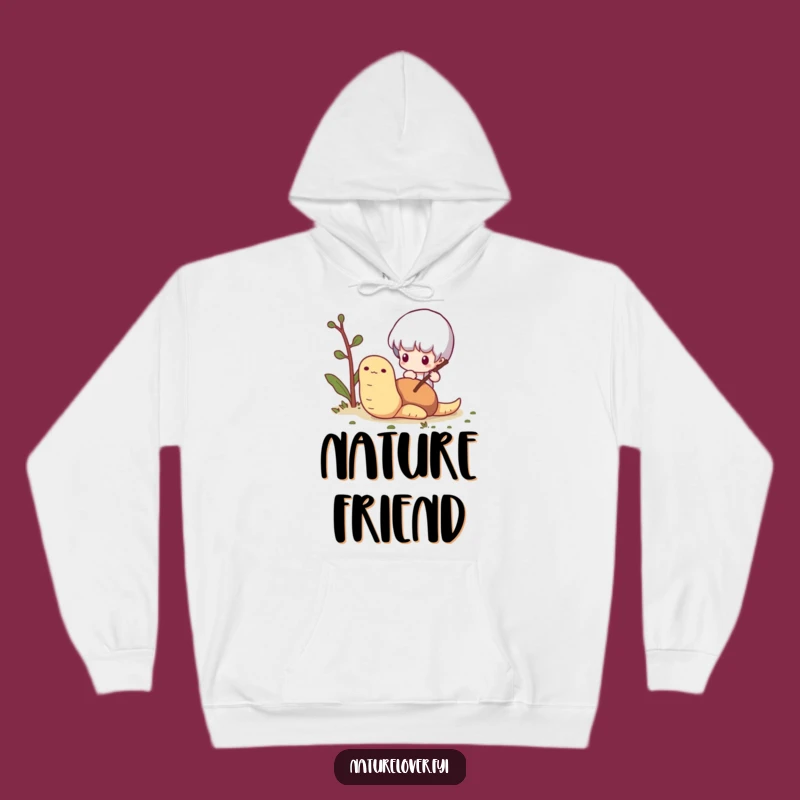 Funny Worm Poke Hoodie: Cozy Character & Worm Design, The Ultimate Warm Funny Gift for Relaxation