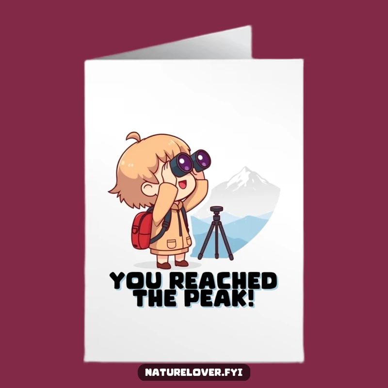 Free Printable Congrats Card: Summit Success, Ideal DIY Downloadable Gift!