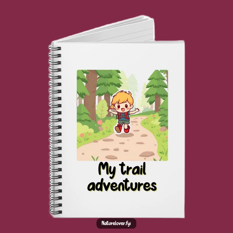 Funny Hiking Journal: Character's Forest Skip, Perfect Gift for Outdoor Explorers