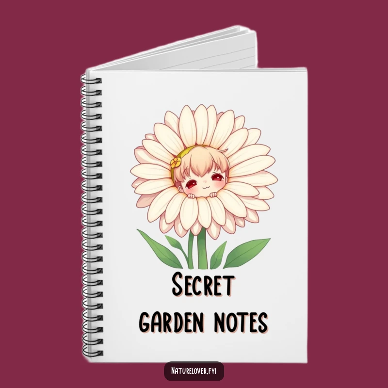 Funny Nature Lover Daisy Notebook: Journal Your Thoughts with Playfulness