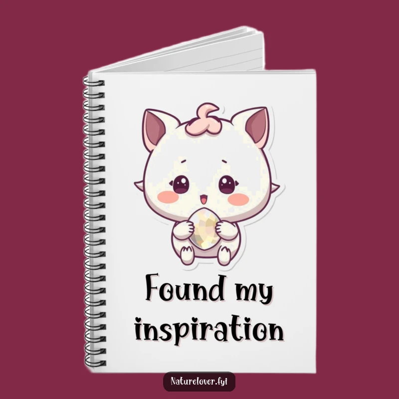 Funny Sparkling Pebble Delight Notebook - Jot Down Your Happy Finds