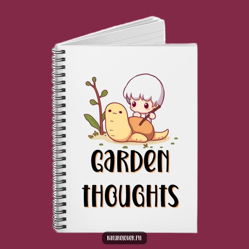 Funny Worm Notes Notebook: Tiny Character's Curiosity, Lined Pages, Great Funny Gift for Students