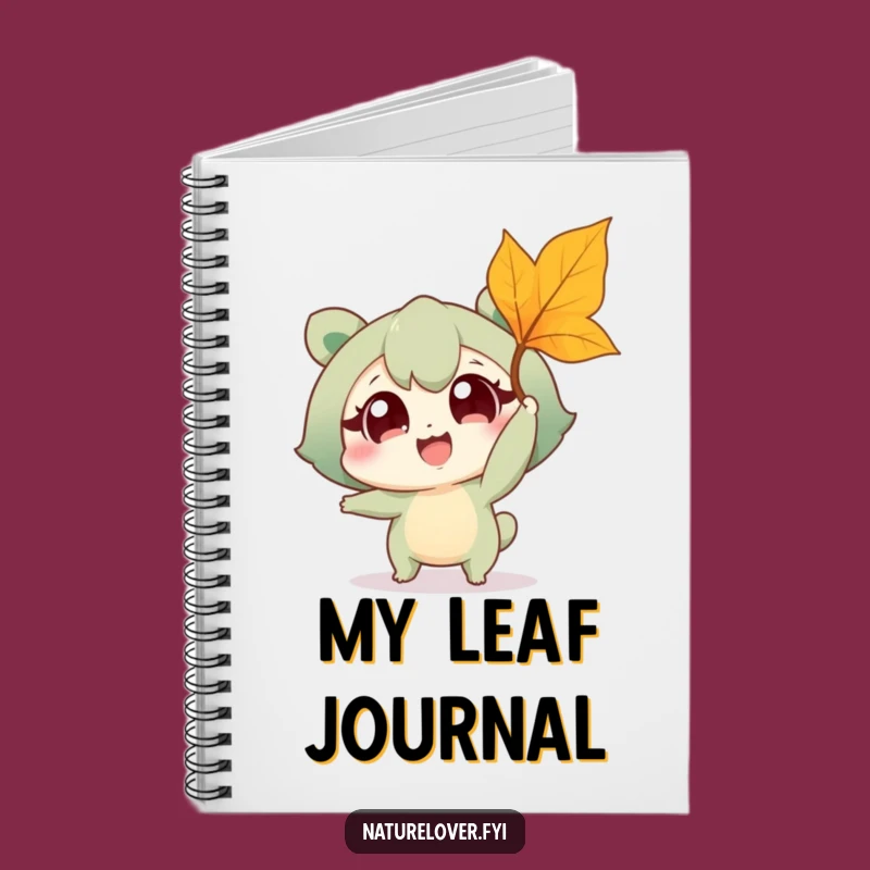 Funny Nature Lover Leaf Catch Notebook: Journal Your Adventures with Humor