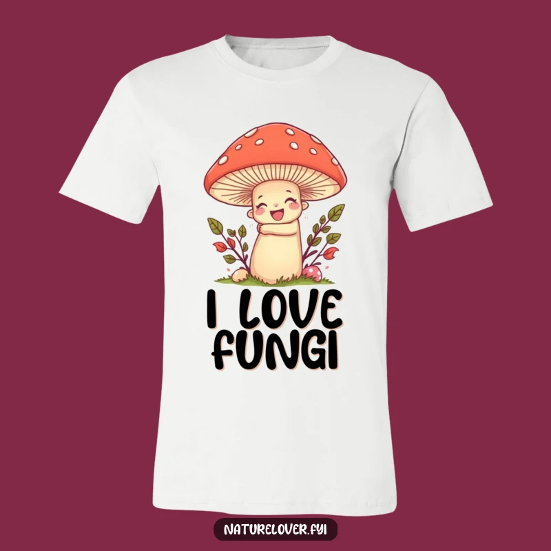 Funny Nature Lover Mushroom T-Shirt: Embrace the Fun, Eco-Friendly Tee